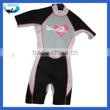 Semi-Dry Suits fancy short sleeve neoprene surfing wetsuit