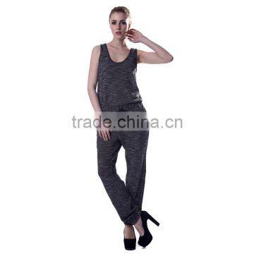 Women's Sleeveless Knitted Jumpsuit Siamese Trousers photo-4