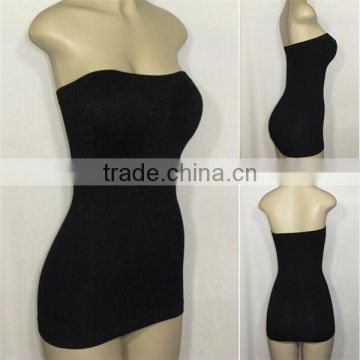 summer Seamless Strapless Tube Top