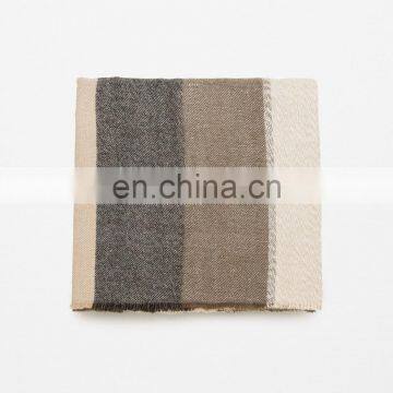 Autumn And Winter New Stripe Scarf Fashion Lady Lengthened Warm Scarf photo-2
