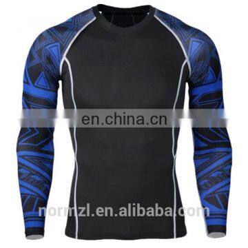 Wholesale long sleeve sport tights compression wear running wear