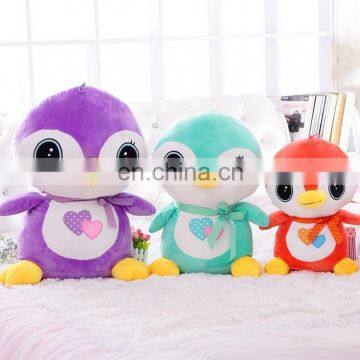 Wholesale stuffed cartoon penguin toy for baby