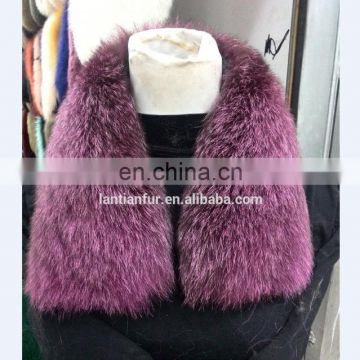 Winter Fashion fox fur collar/ scarf shawl collar/ women's Wrap fur collar