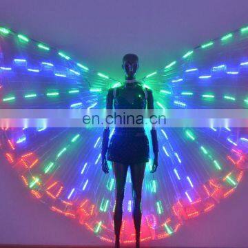 party dancing led costume led belly dance wings