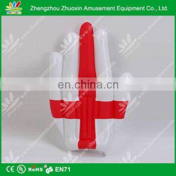 Popular used commercial cheap pvc inflatable fan hand toy