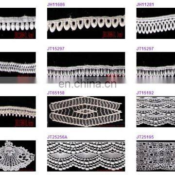 Elastic Black Dress Material 3 cm Nylon Lace Braid photo-3