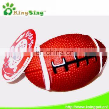 SM. Football Eco-friendly Rubber Pet Products Pet Toys with Deep for Dogs,China Pet Toy Factory