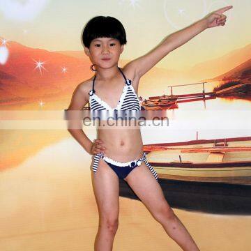 Striped Halters Child Young girls Bikini