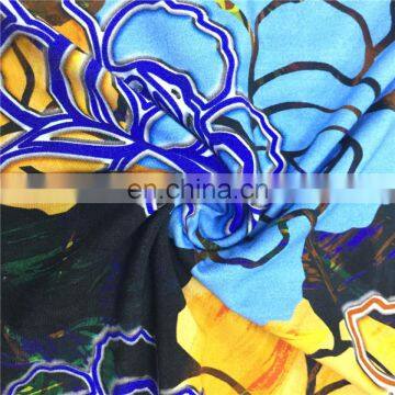 Customized Small Quantity Printed 95/5 Bamboo Stretch Jersey Fabric Wholesale photo-3