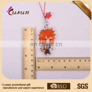 Fashion Custom Made Novelty Cheap Acrylic Funny Keychain photo-4
