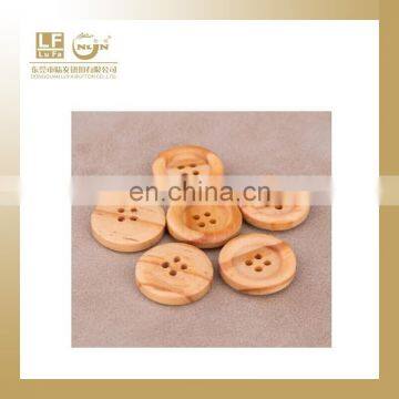 custom wood button for clothing