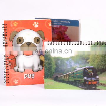 lenticular manufacturer notebooks dongguan with high quality