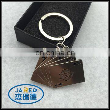 Promotional Keychain With Logo Poker Keychain Metal Letter Keychain photo-2