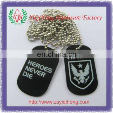 printed military dog tags