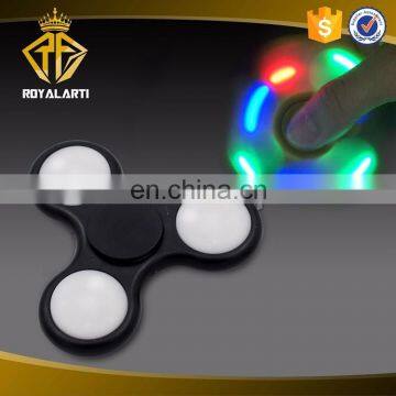 New ABS Light Fidget Spinner Hand Toy Relieve Stress Tri-Spinner photo-4