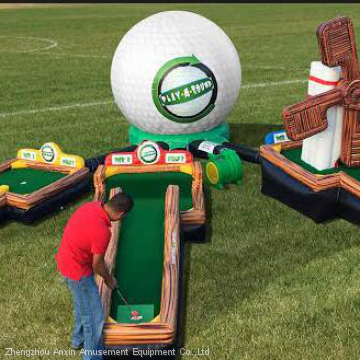 Giant Commercial Inflatable Mini Golf Inflatable Putt Putt for Sale photo-2