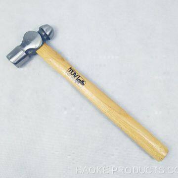 #45 Carbon Steel Hand Tools Wood Handle Ball Pein/Peen Hammer (XL0043)