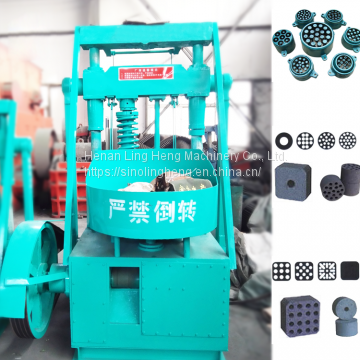 Model 140 Honeycomb briquette machine charcoal coal briquette press machine honeycomb coal bricks 50pcs per minute