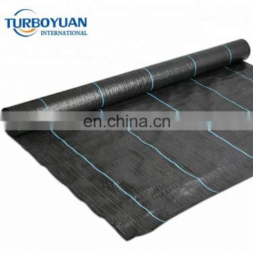 Agricultural PP woven fabric mat ground cover plastic weed barrier cloth