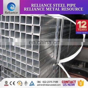Building Materials Iron GI / Pre Galvanized Hollow Section Square Iron / Steel Pipe /Tube photo-2