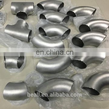 plain end 45 degree Invar 36 FENI36 4J36 schedule 80 steel pipe fittings elbow