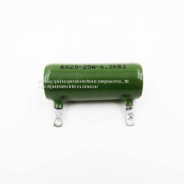 10W 25ohm wirewound resistor tubular resistor