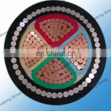 4 core XLPE Insulated and PVC armoured Sheathed power cable, xlpe/swa/pvc power cable