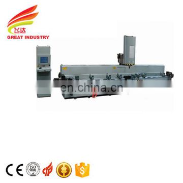 Human-machine friendly interface cnc milling machine with siemens and fanuc system drilling/ tapping/milling Aluminum profiles