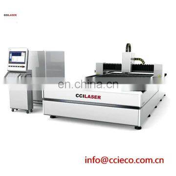 High precision fiber laser cutting type cypcut control system fiber laser cutting machine 1kw 2000 watt for iron