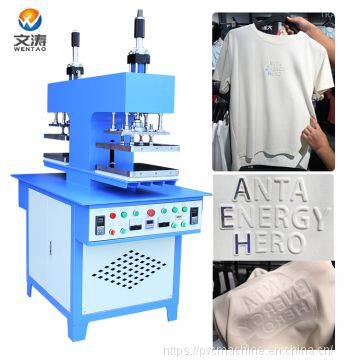 Dongguan clothes Silicone Lable/Logo Making Machine