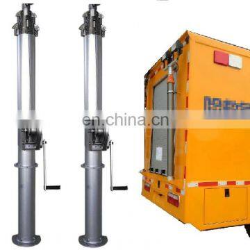 20m Military Communication Meteorogly High Push up Manual Crank Mast for Mobile Radar