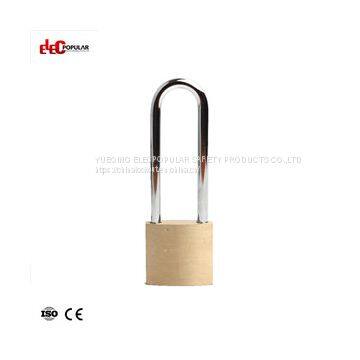 76mm Brass Steel Shackle Safety Padlocks EP-85551C~EP-8554C  Metal Body Padlock
