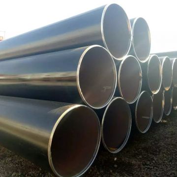 For Steam And Boiler Manufacturing Black Painting Welded Round Steel Pipe 