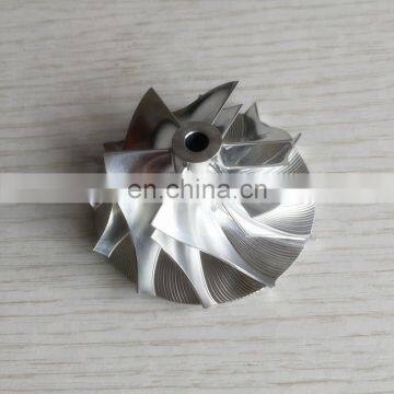 TD04HL 13T 49377-04200HF 40.61/56.02mm 6+6 Blades Turbocharger Milling/aluminum 2618 /billet Compressor Wheel photo-2
