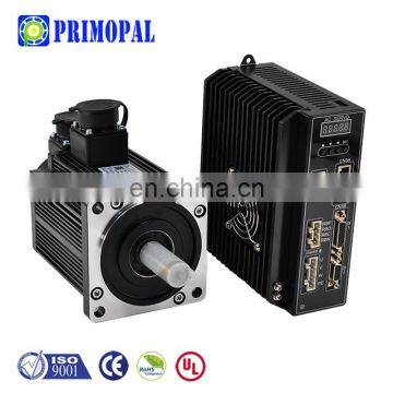 1.8kw 220v 3000rpm 0.5 hp mige low price xinj wholesal mige 3m cable ac servo motor and driver for router