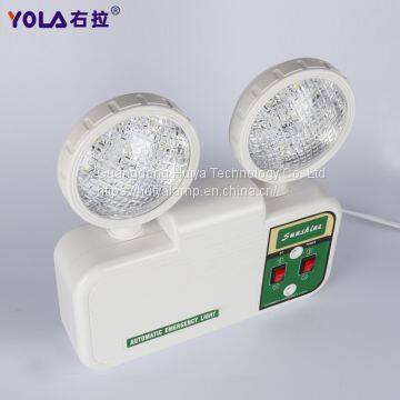 Double-heads Safety Exit Sign Led Rechargeable Emergency Lights photo-3