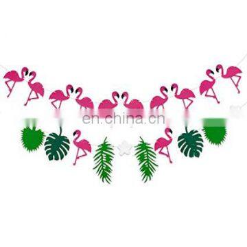 Colorful Design Christmas Party Felt Flag Pennant photo-3