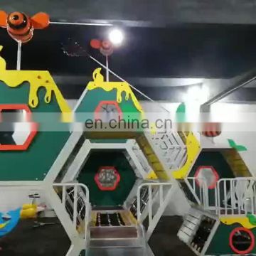 Honeycomb-shaped slide for new design  outdoor playground