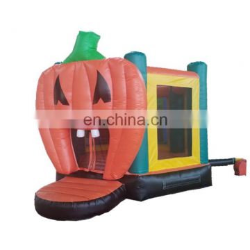 Commercial Blow Up Moonwalk Inflatable Bouncy Castle Pumpkin House Halloween Kids Inflatable Jumper