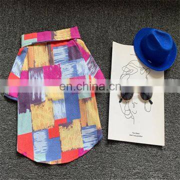 Fashion Skin-friendly Short Pet Dog Hawaiian Summer Shirt for Dogs photo-7