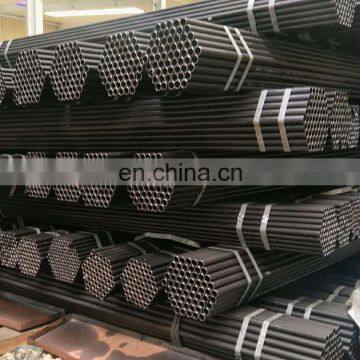 ERW Q345 Q235B ERW Circle Pipe Welded Pipe Black Round Steel Pipe photo-2
