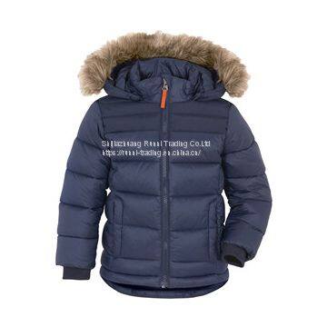 Boys’ padded puffer jacket      recycled polyester boys puffer jacket    wholesale jackets