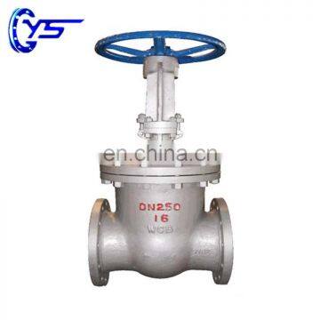 Most Popular GB Standard Flange End WCB Wedge Carbon Steel Gate Valve With Price