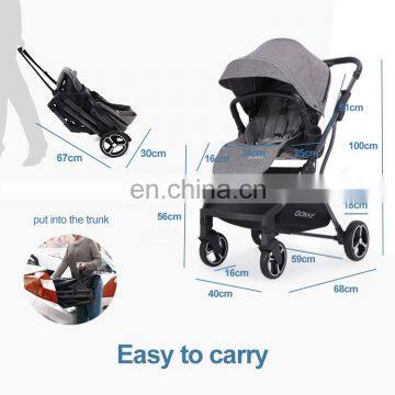 Multifunctional Easy Folding High Landscape Baby Pushchair Stroller Walker photo-5