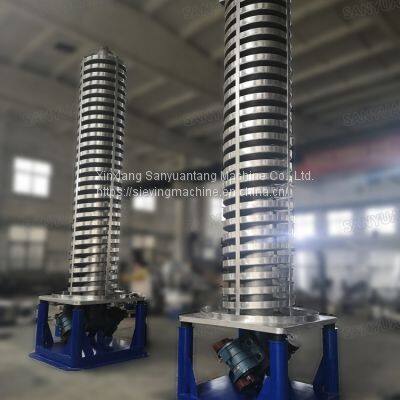 Food Grade Vibration Vertical Spiral Elevator Conveyor