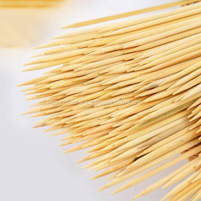 3.0mm*30cm Bamboo Skewer Sticks BBQ/Fruit/Kebab Natural Wood Sticks Barbecue Stick 100PCS/bag