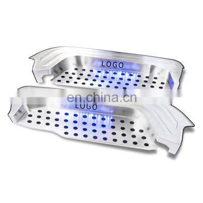 Car LED Illuminated Moving Door Sill Plates LED Welcome Door Scuff Pedal Thresholds For TRUMPCHI