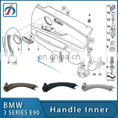 Brand New Replacement E90 Car Interior Door Handle For 3 Series 2004 2011