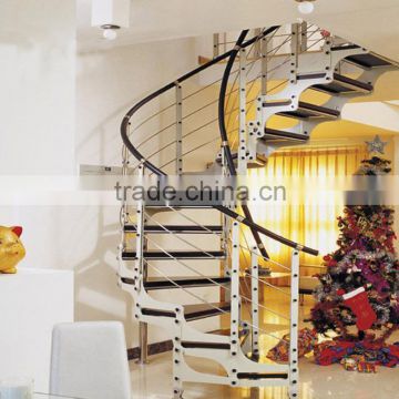 China modern spiral stair, Stainless steel spiral Stairs ,Stairs