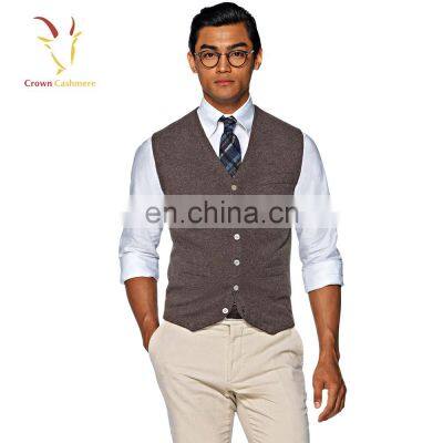 Men Gile,Men Sleeveless Cardigan,Men Knitted Vest